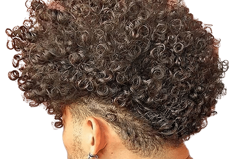Men Toupee Curly Hair Prothesis Natural Human Hair Thin Skin - United  Republic of Tanzania Shop